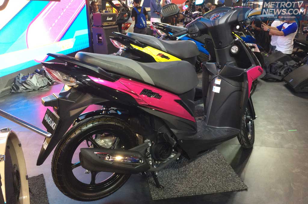 Dua Skutik Suzuki Meluncur di Jakarta Fair