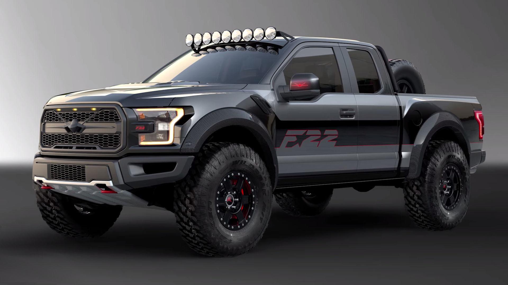 Ford F-22 Raptor Usung Konsep Pesawat Tempur