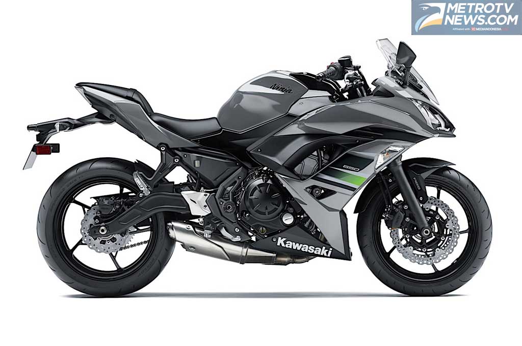 Warna Baru Kawasaki 650 dan Z650 Mengaspal 2018