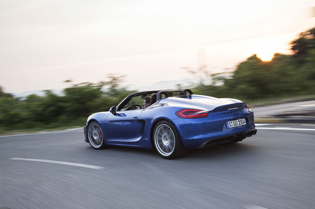 Porsche Boxster Spyder Memiliki Sentuhan Special