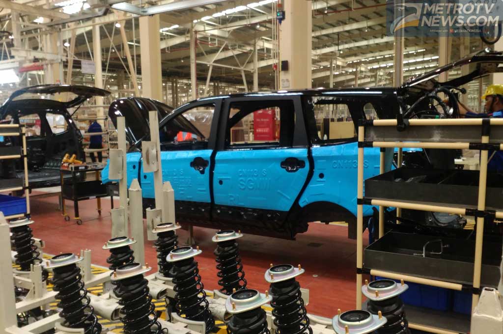 Intip Pabrik Standar Global Milik Wuling di Cikarang