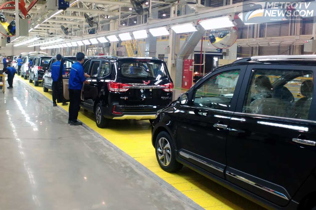 Intip Pabrik Standar Global Milik Wuling di Cikarang