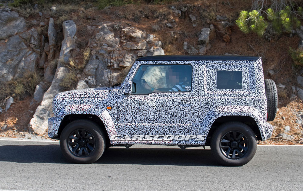 Suzuki Jimny Terbaru sudah Jalani Uji Coba