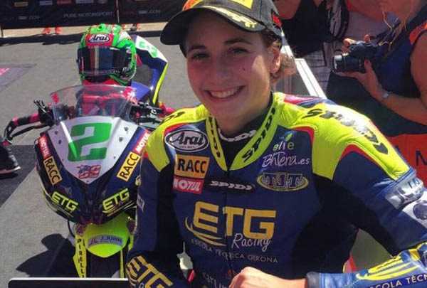 Ana Carrasco, Kaum Hawa Pertama yang Menang di Balap Motor Dunia