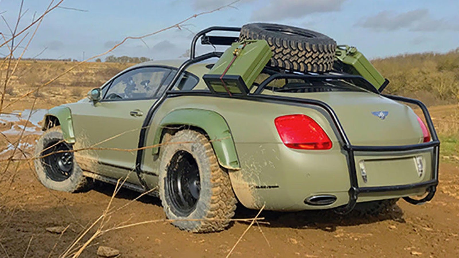 Bentley Continental GT Ini Jadi Monster Tanah
