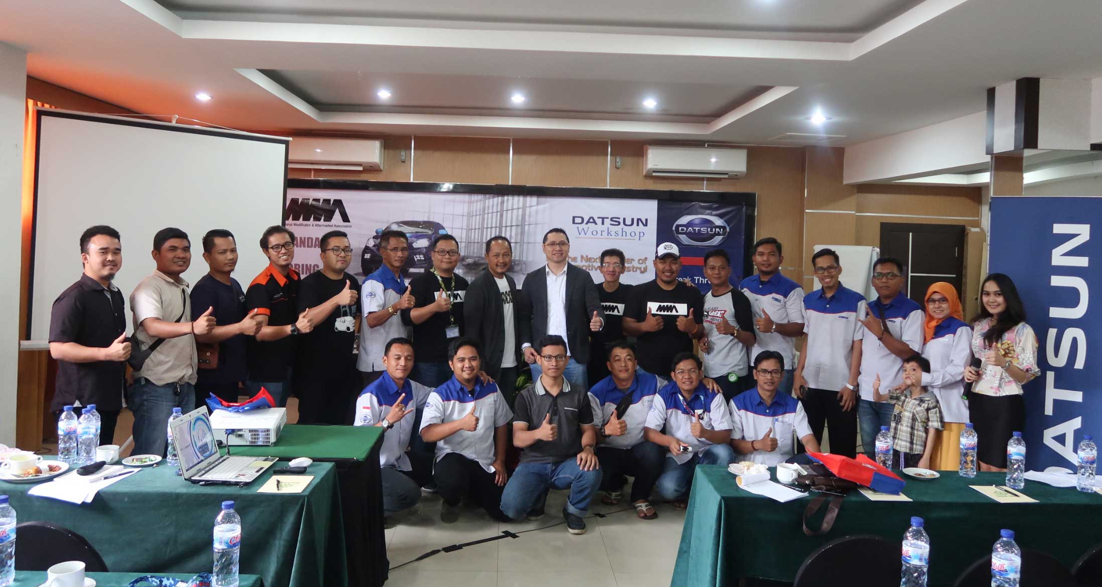 Datsun Ramaikan Industri Modifikasi di Palembang