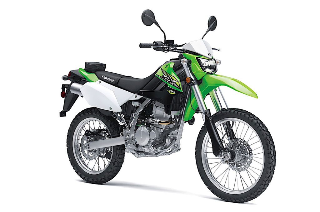 Kawasaki Pasang Corak Militer di KLX250 MY 2018