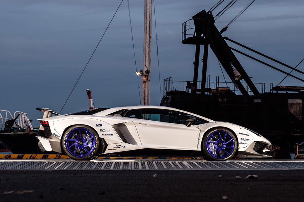 Aventador SV Gambot Khas Liberty Walk