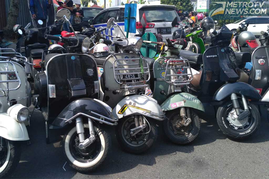 Vespa Tank Mejeng di ISF 2017