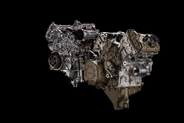 Mesin V4 Superbike Ducati, Tenaga Tembus 210 dk