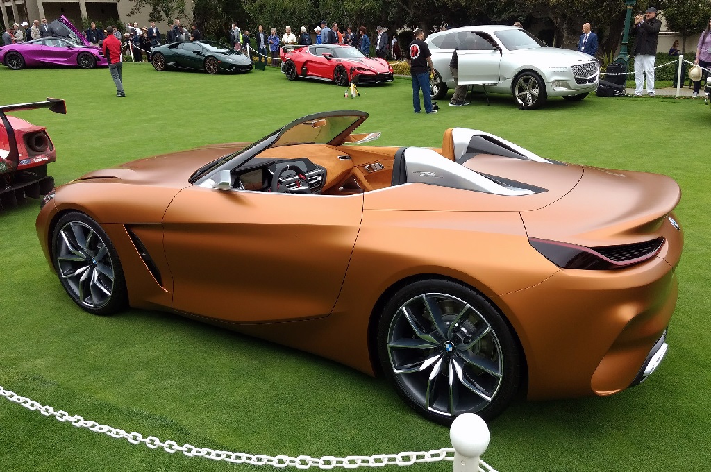BMW Z4 Concept Debut di California