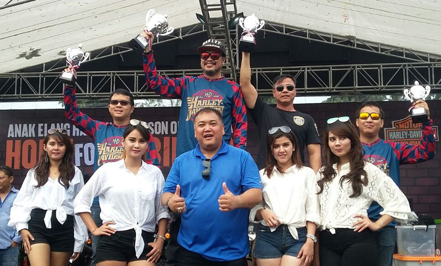 Badai Hantam Lanud Rumpin, Drag Bike Moge Hanya Tiga Kelas