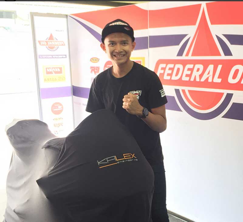 Dimas Ekky Siap Berikan yang Terbaik di Moto2 Sepang