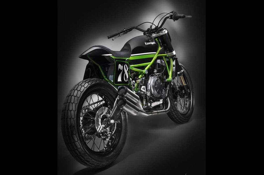 MRS Oficina Sulap Kawasaki Z650 jadi Flat Tracker