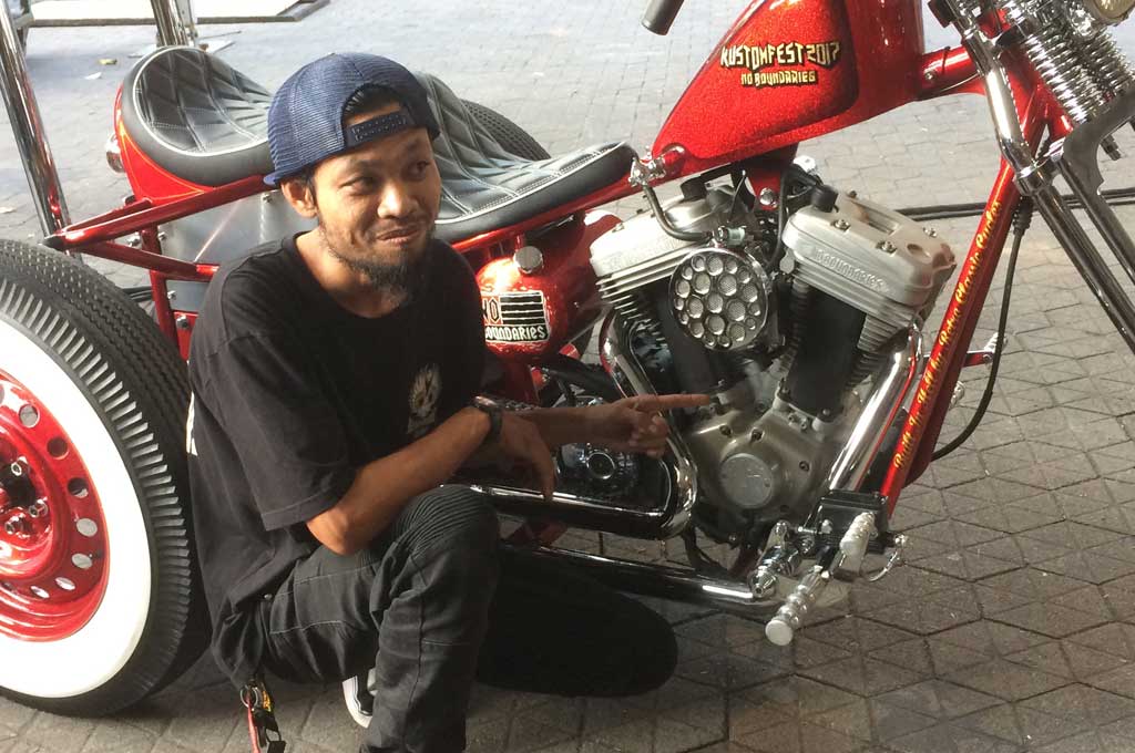 Intip si Ojo Dumeh, Trike Gabungan Motor dan Mobil