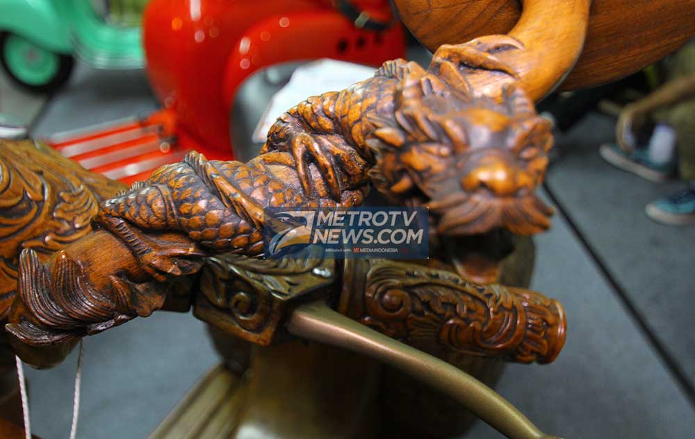 Vespa Kayu, Angkat Budaya Ukir Jepara