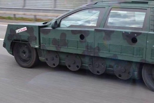 Tank ini Berbasis Volvo V70