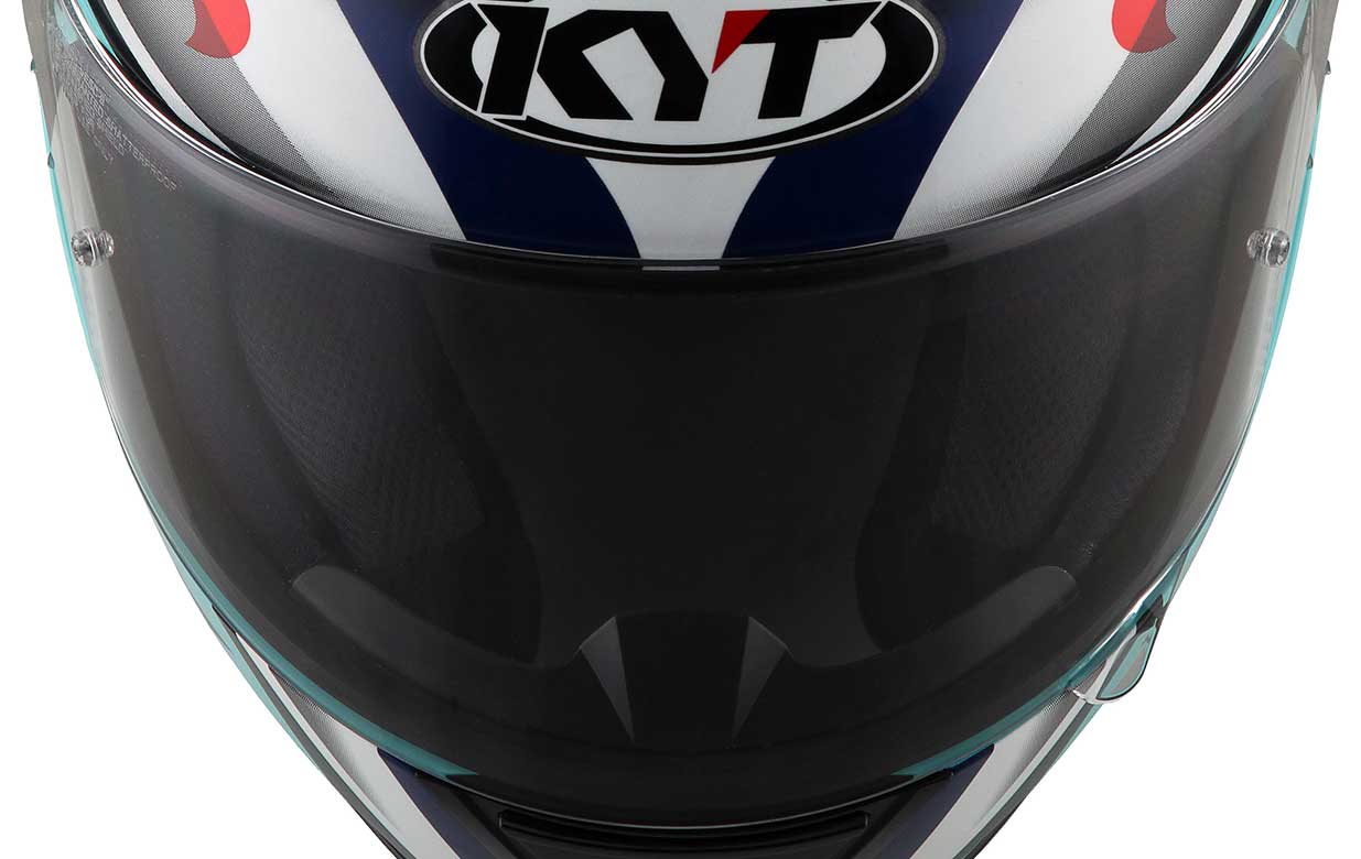 Flat Visor KYT Buat R-10, Berbekal Pinlock & Tear Off