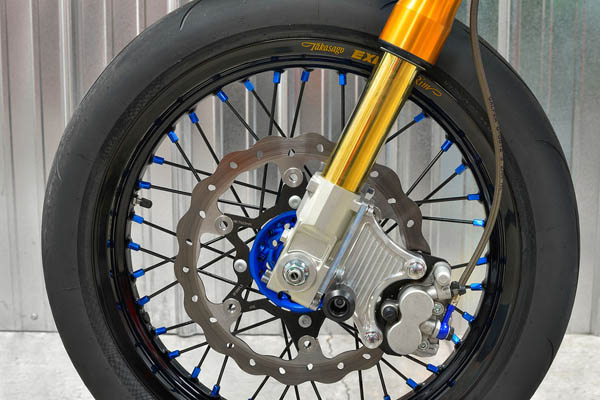 Modifikasi KLX140G Jadi Supermoto Ala Bengkel Amerika