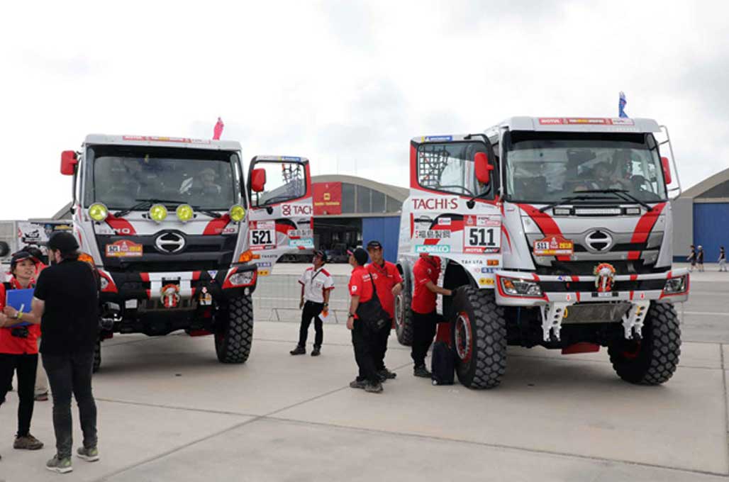 Hino Umbar Performa Ranger 500 di Dakar Rally 2018
