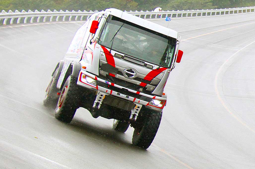 Hino Umbar Performa Ranger 500 di Dakar Rally 2018
