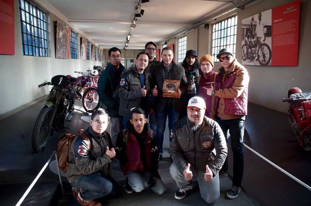<i>Builder</i> Indonesia Belajar ke Pabrik Moto Guzzi