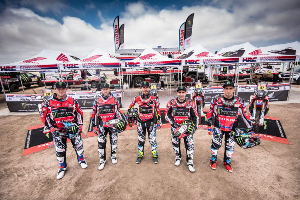 Honda Siapkan Trik Libas KTM di Dakar Rally 2018