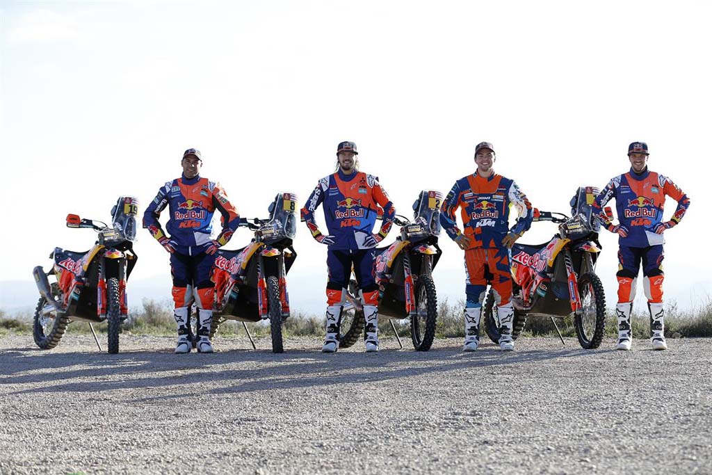 Tetap Agresif, KTM Sasar Kemenangan 17 di Dakar Rally 2018