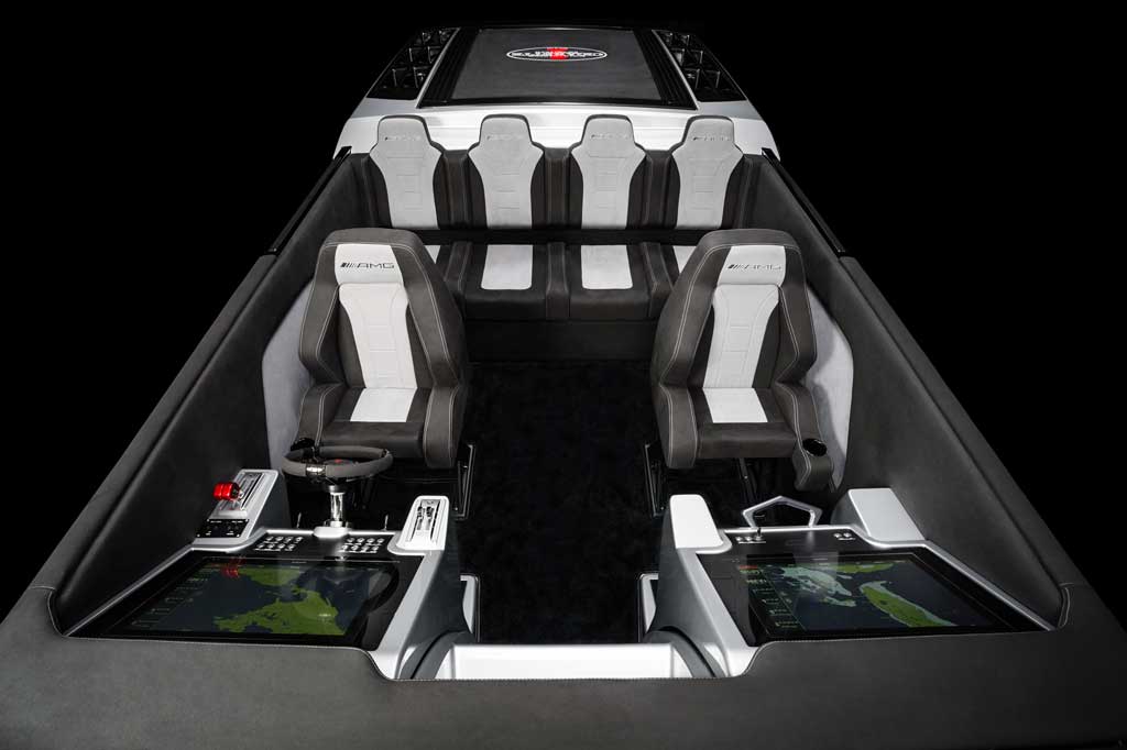 Kapal Cepat Mewah Ini Terinsiprasi Mercedes-AMG Project One