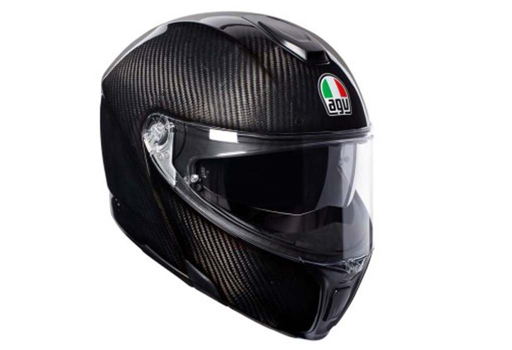 AGV Sukses Bikin Helm Modular Paling Ringan