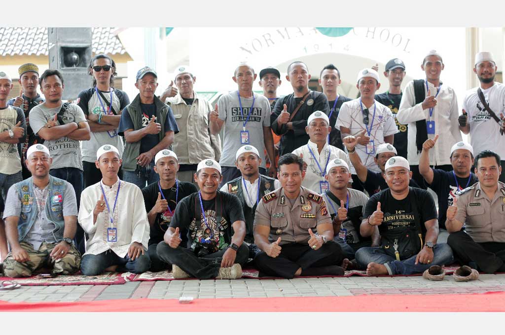 Scooterist Purwakarta Belajar Agama