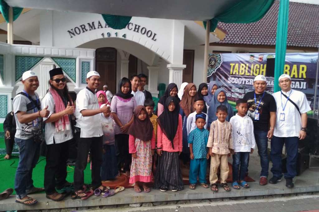 Scooterist Purwakarta Belajar Agama