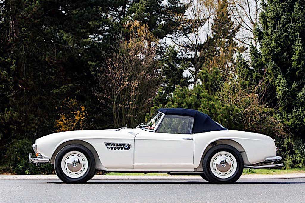 Intip BMW 507 Roadster 1959 Klasik Bekas Raja Yunani