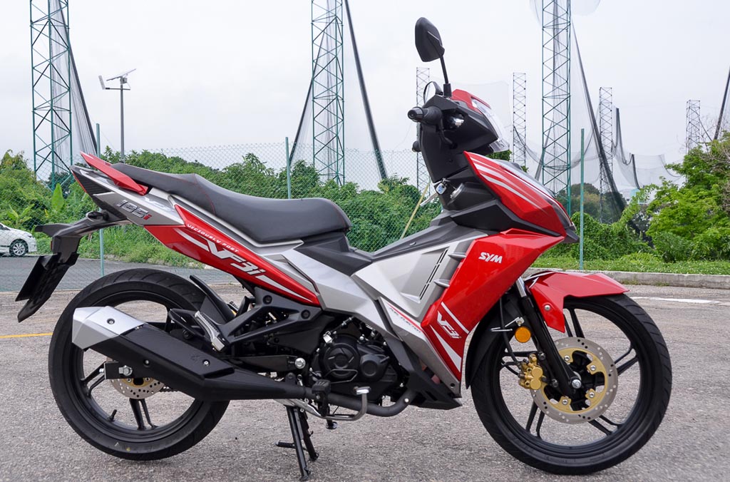 SYM VF3i Bebek Super Taiwan Bermesin Gambot