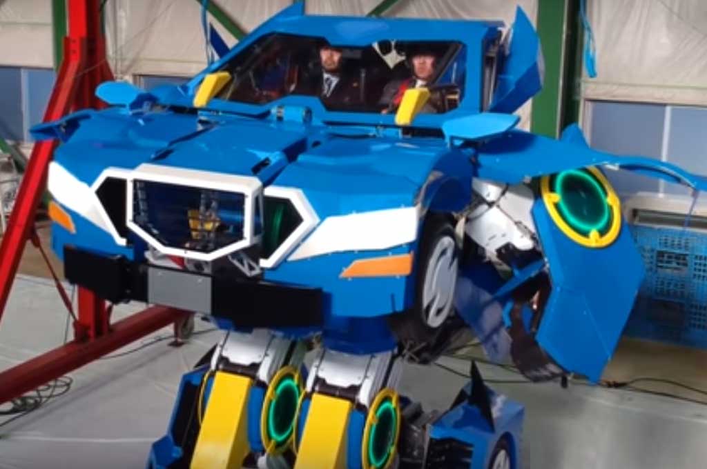 J-deite Ride, Mobil Transformer di Dunia Nyata