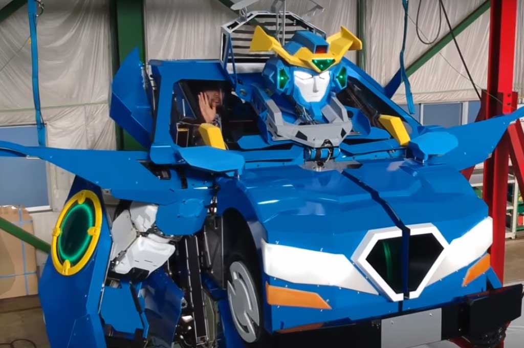 J-deite Ride, Mobil Transformer di Dunia Nyata
