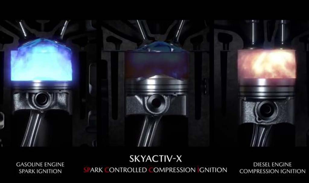 Mesin Mazda Skyactiv-X Mirip Mesin Diesel?