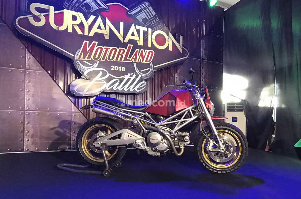 Antusias Tinggi Peserta Custom Bike Contest SMB Tangerang