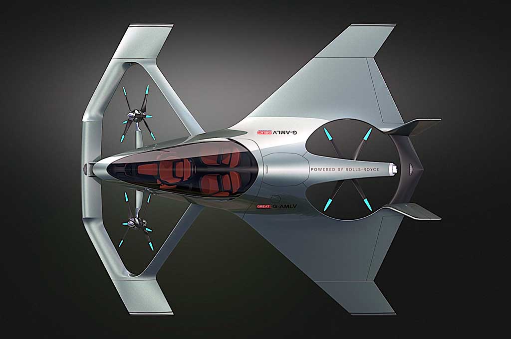 Volante Vision Concept Mobil Terbang Ala Aston Martin