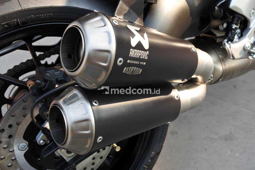 Yamaha XSR900 Abarth, Cukup Sentuhan Minimalis