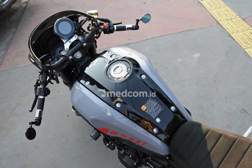 Yamaha XSR900 Abarth, Cukup Sentuhan Minimalis
