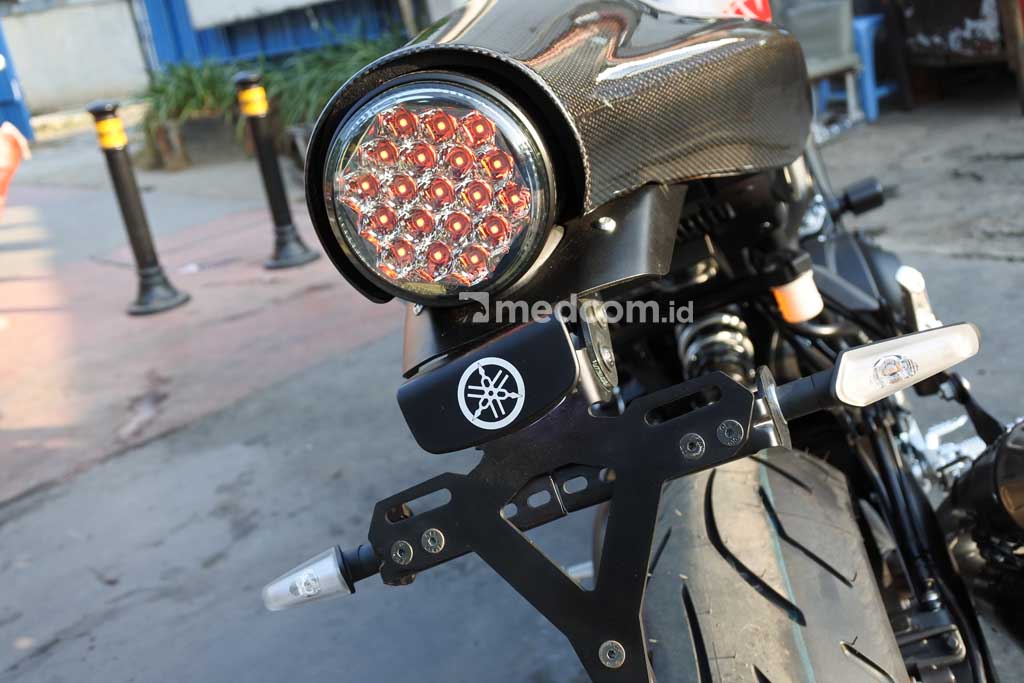 Yamaha XSR900 Abarth, Cukup Sentuhan Minimalis