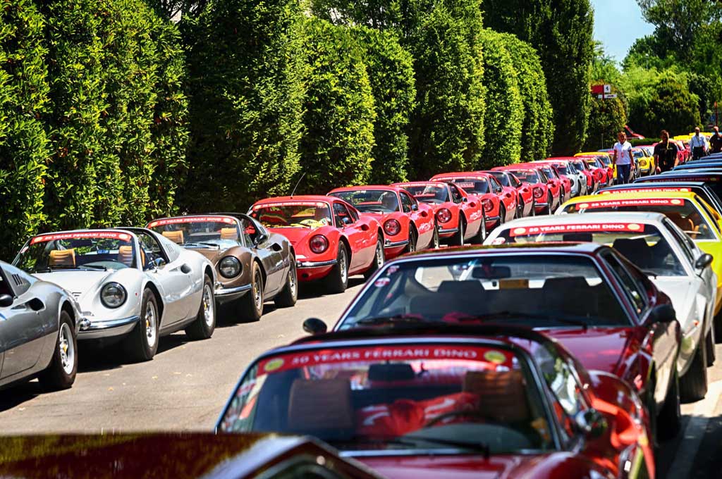 Pemilik Ferrari Dino Seluruh Dunia Bakal Kumpul di Italia