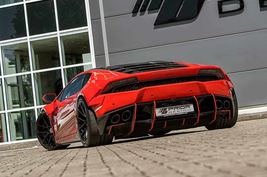 Gaya Lebar Lamborghini Huracan ala Prior Design