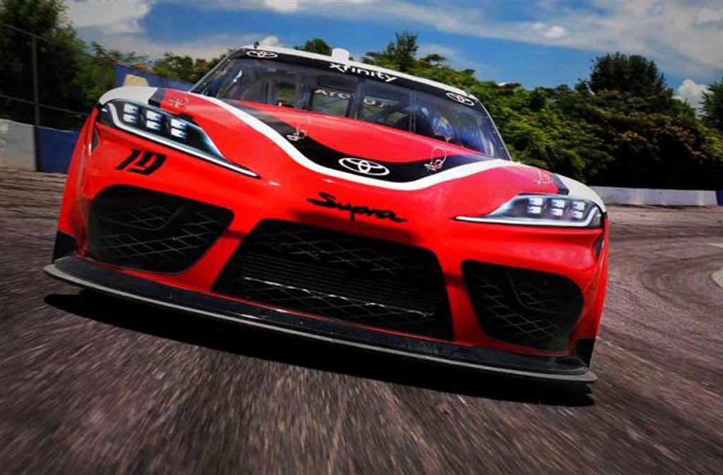New Toyota Supra Bakal Ikut Balap Nascar Tahun Depan