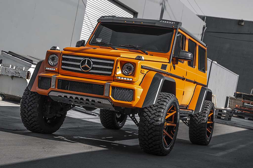 Mercedes Benz G550 4x4 Tampil Lebih Lebar Dan Segar Medcom Id