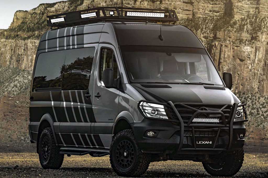 Mercedes-Benz Sprinter Bergaya Offroad Garapan Lexani Motors