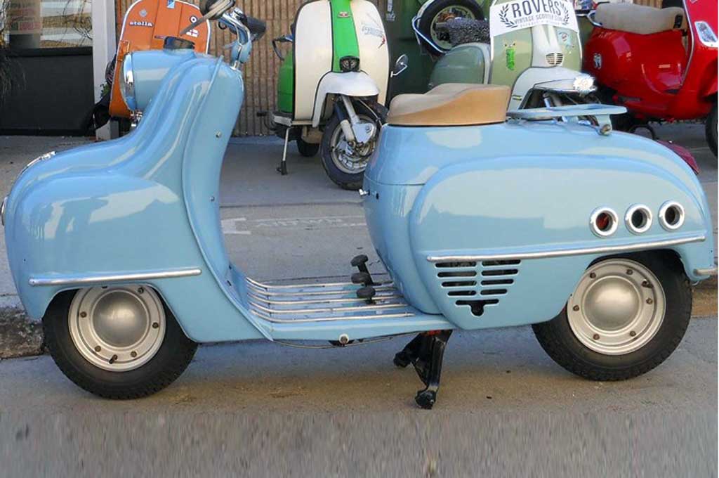 Nostalgia Skuter Terrot Klasik Era 1950-an