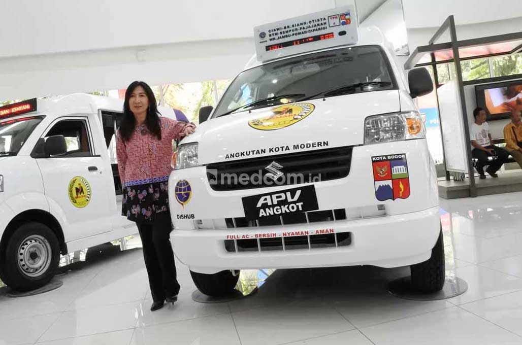 Angkot Modern di Bogor, Bisa Pakai Uang Elektrik?