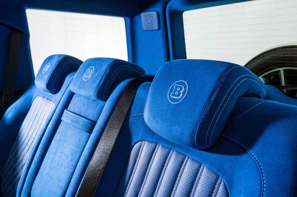 Interior Mercedes-AMG G63 Tenggelam dalam Balutan Warna Biru